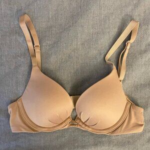 Fabulous by Victoria's Secret Plunge Bra 32A in Nude